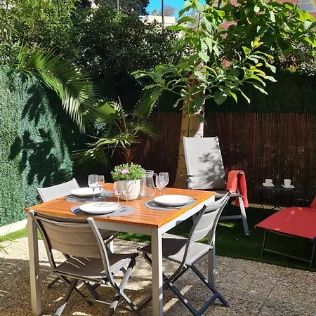Studio Sun-Beach Avec Parking Et Jardin - 500M Des Plages De Juan Les Pins Antibes Exterior foto