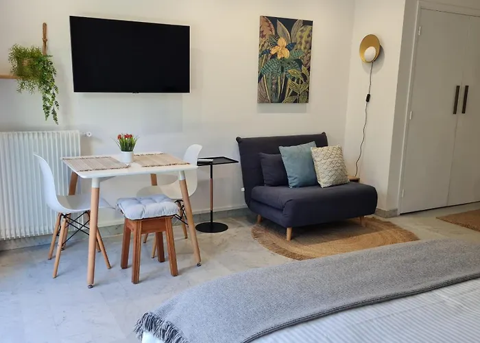 Studio Sun-Beach Avec Parking Et Jardin - 500M Des Plages De Juan Les Pins
